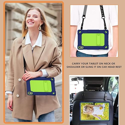 Miniatura 4 de Funda para Lenovo Tab P11 de 2 generación, para Lenovo Tab P11 Gen 2, correa para el hombro híbrida a prueba de golpes para niños, funda protectora