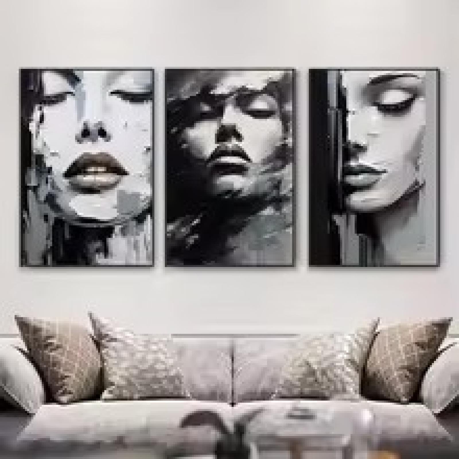 Décoration murale triptyque chambre pour habiller un mur - 8