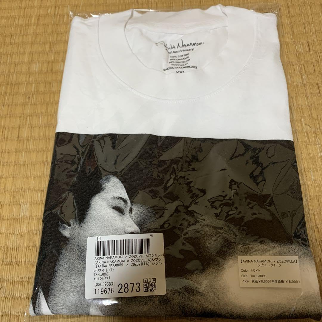 Amazon.co.jp: 中森明菜 ZOZOVILLA コラボ ジプシークイーン 白 XXL T 