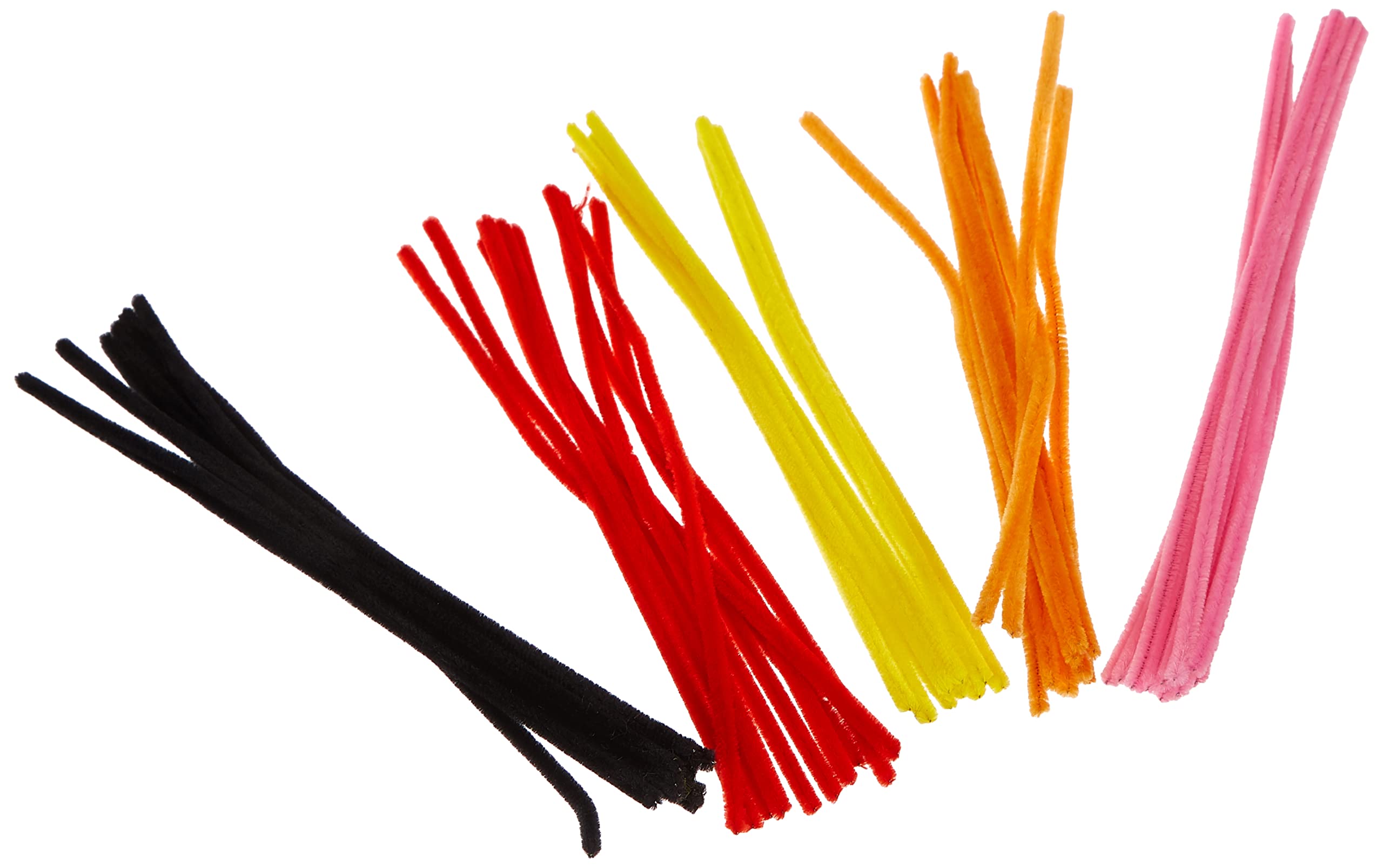 Fil chenille 30 cm - 100 pièces - Chenilles, cure-pipe
