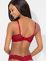 Vista 5 de Smart & Sexy sostén de encaje sin forro con aros para mujer