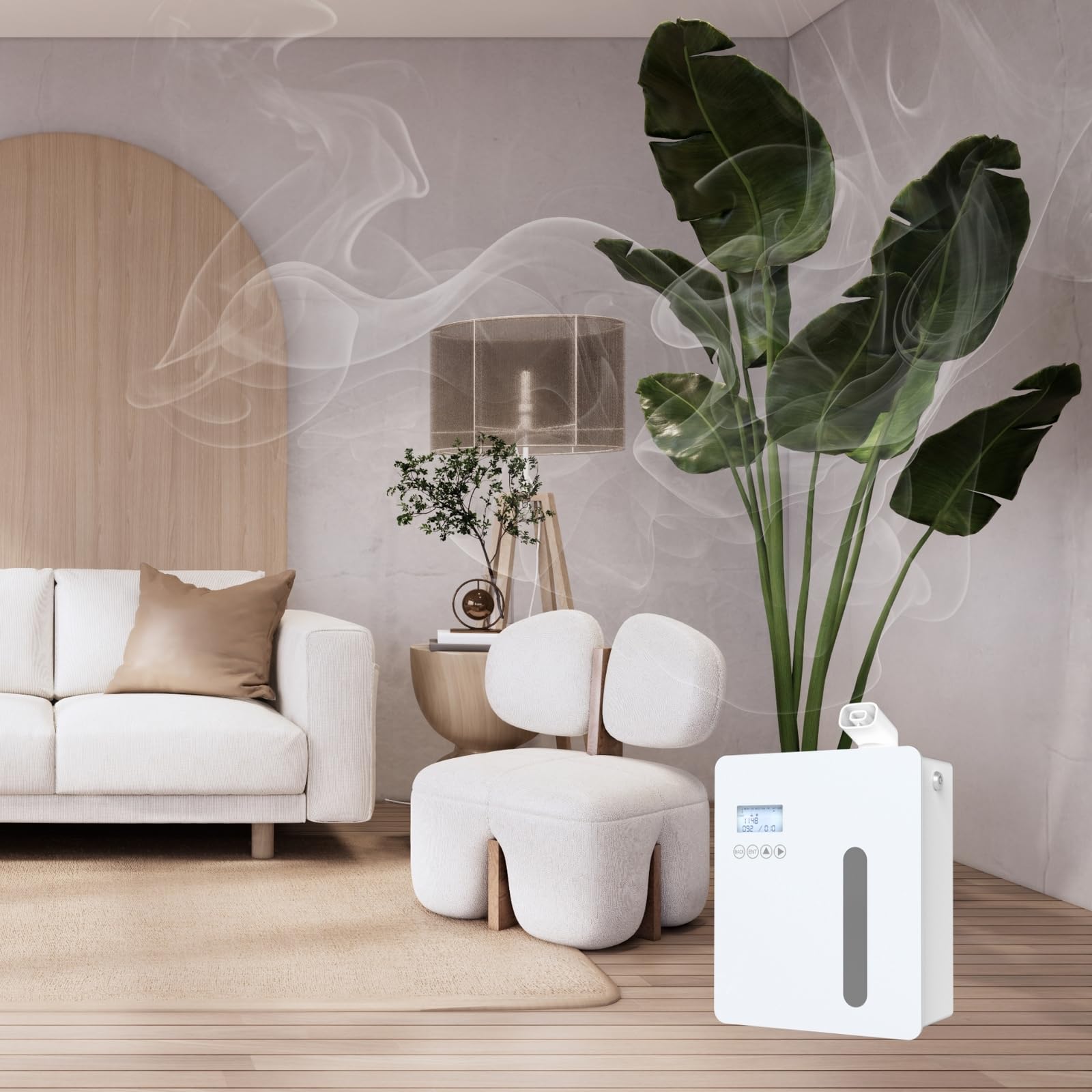 Diffuseur Pro Grande Surface Marketing Olfactif DP450 - Design Élégant, Contrôle Tactile et Connectivité Avancée pour Espaces Professionnels - 700m³ - Zen'Arôme