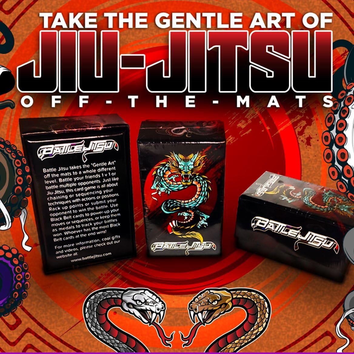 Battle Jitsu - Brazilian Jiu-Jitsu Card Game