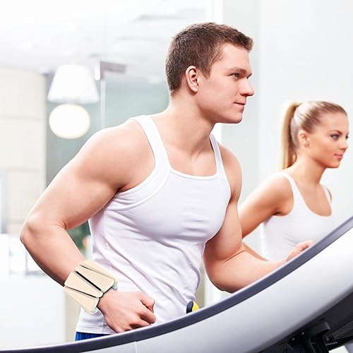 Miniatura 7 de Anillos de mano ecológicos para yoga para entrenamiento de resistencia, material de silicona duradero con pesas de acero inoxidable para opciones de