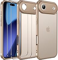 Vista 23 de ivoler Funda Transparente 3 en 1 Diseñada para iPhone Air de 6.5 pulgadas / iPhone 17 Air de 6.5 pulgadas 2025 con Paquete de 2 Protectores