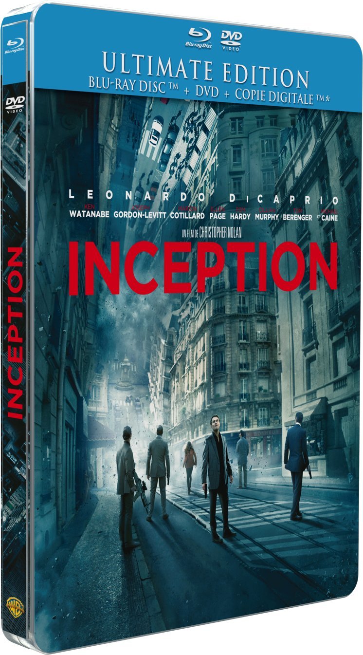 Inception [Ultimate Edition boîtier SteelBook® - Combo Blu-ray + DVD]
