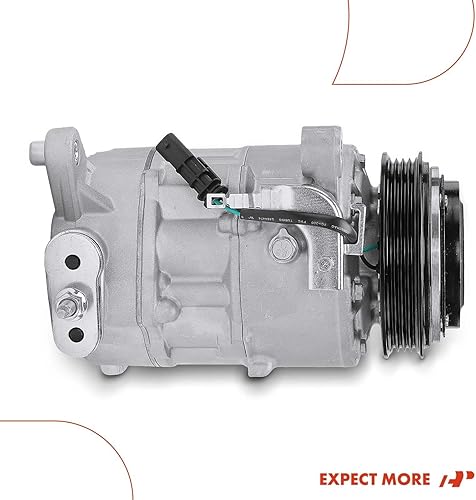 Miniatura 9 de A-Premium Compresor de aire acondicionado con embrague compatible con Chevrolet Silverado 1500 2019-2022, Silverado 25003500 HD 2020-2021 y GMC