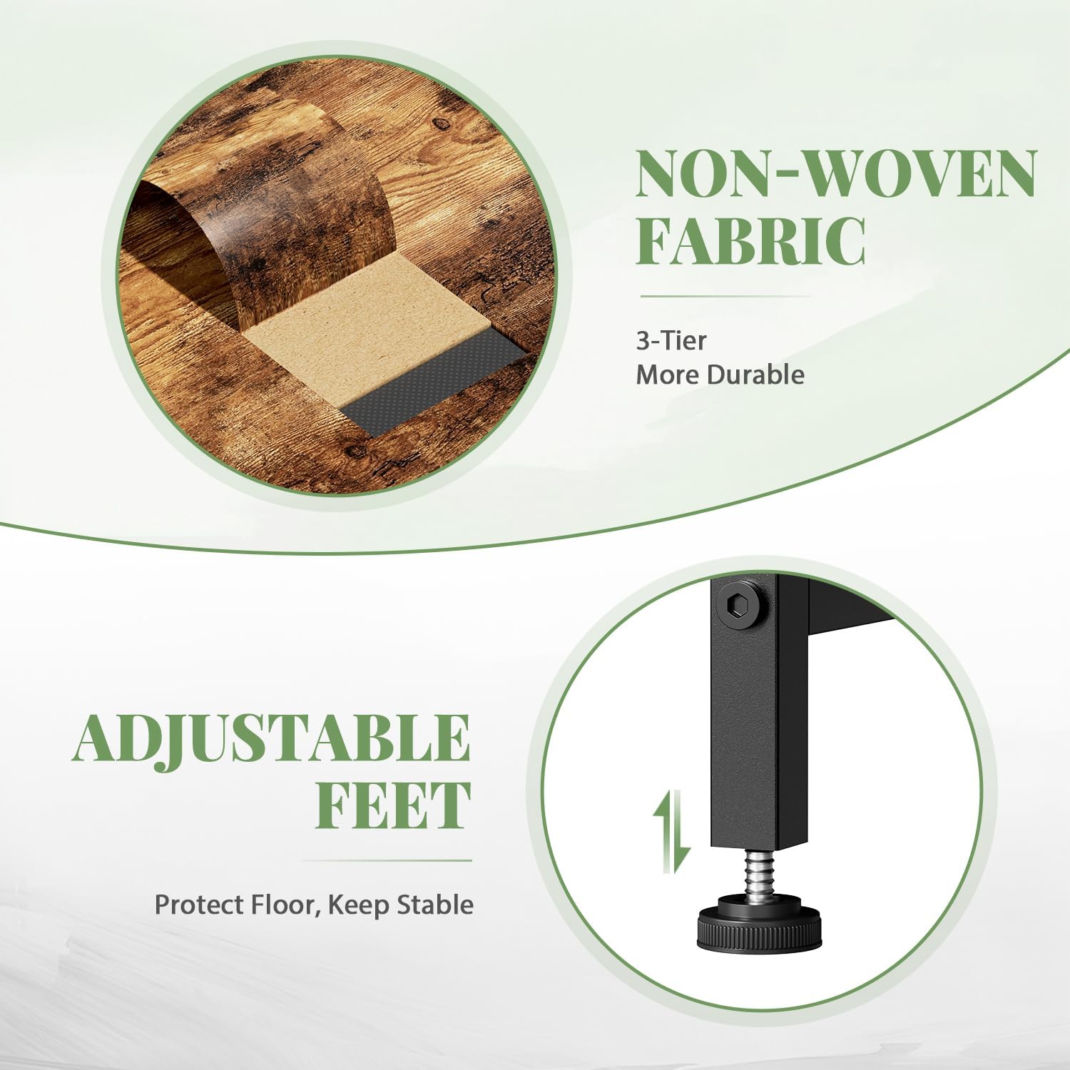 9-Drawer Dresser Includes 11 Storage Bags and1 Vacuum Pump, Storage Cabinet for Bedroom & Living Room, Entryway Organizer, Sturdy Fabric Drawers, 21.13gal Capacity, Classic Design (Brown)