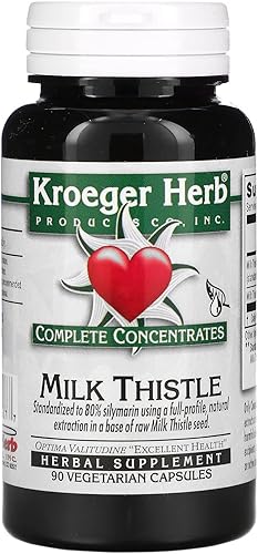 Kroeger Herb Milk Thistle 80% 90 Cap