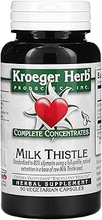 Complete Concentrates, Milk Thistle, 90 Vegetarian Capsule, Kroeger Herb Co