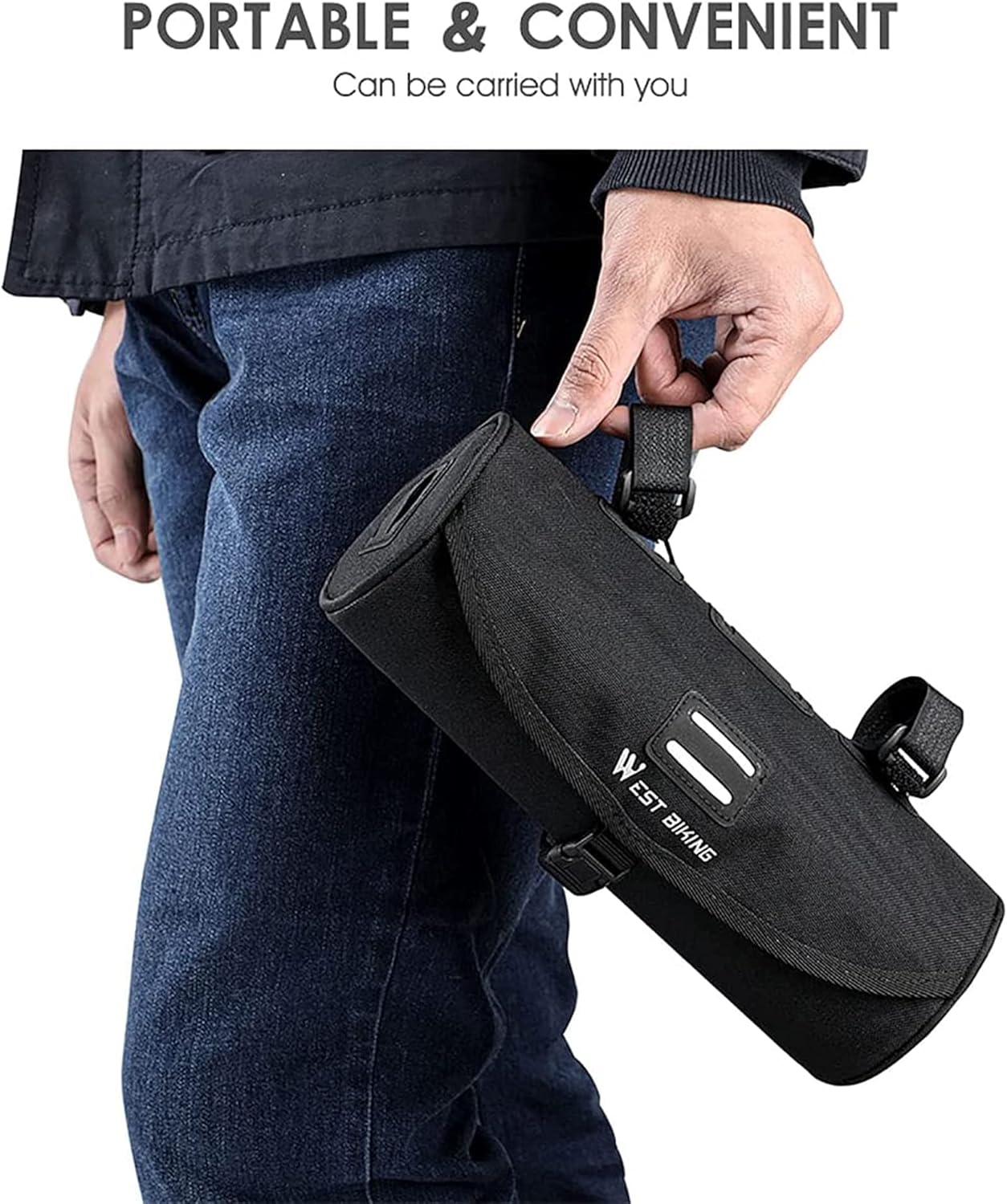 Bicycle Handlebar Chartered Front Bag, Riding Equipment, Bicycle Bag, Front Bag, Upper Tube Bag