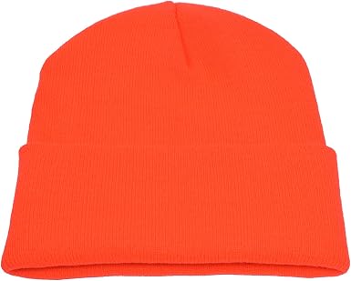 Winter Hat Men Orange Ladies Caps 