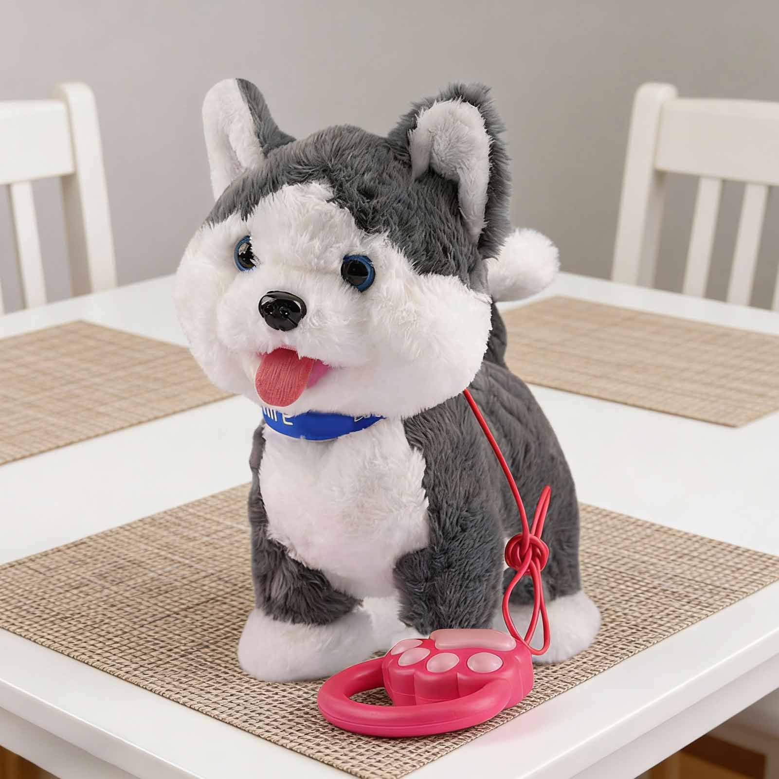 Cachorro Robot Anda Con Mando a Distancia a Pilas