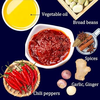 Doubanjiang - Traditional Craftsmanship Fermented, No Coloring/Preservatives, Healthy Seasoning for Stir-Fries, Stews & Mapo Tofu - Perfect for Home Cooks & Sichuan Cuisine Lovers (1pc)