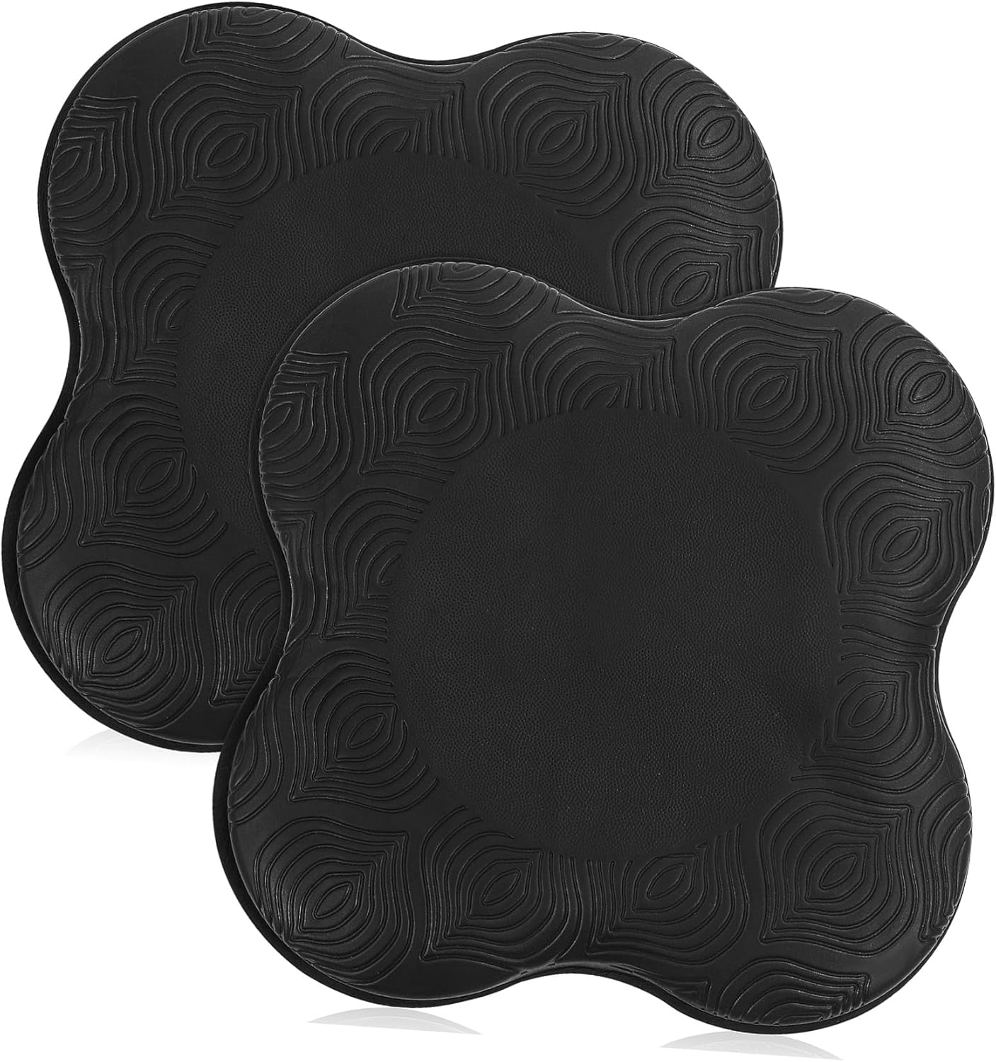 Toyvian 2Pcs Soft Yoga Knee Pad Comfortable Cushions for Knees Elbows and Wrists During Workouts Lightweight and Portable Exercise Mats for and Fitness Activities