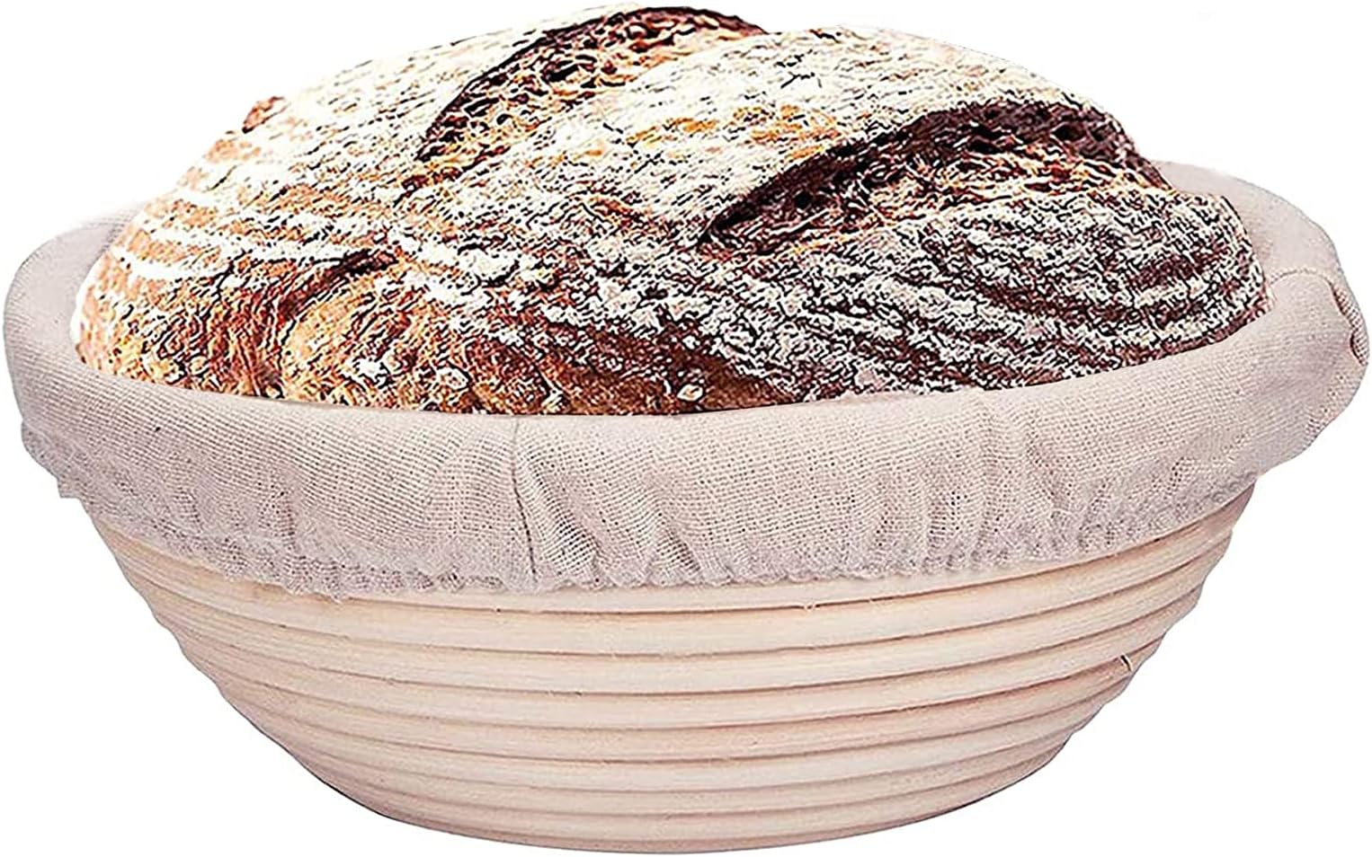 ifsecond Leavening Basket 22 x 8.5 cm Contains 500 g Banneton Style Rattan Craft Bread 47648
