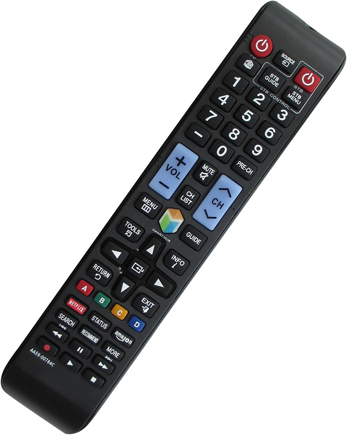 General Remote Control for Samsung KN55S9CAF UN105S9WAFXZA UN78JS8600F KN55S9CAF KN55S9CAFXZA UN60JS8000FXZA UN60JS8000F UN48JS8500FXZA UN65JS8500FXZA Curved 4K SUHD Ultra HD 3D Smart LED TV