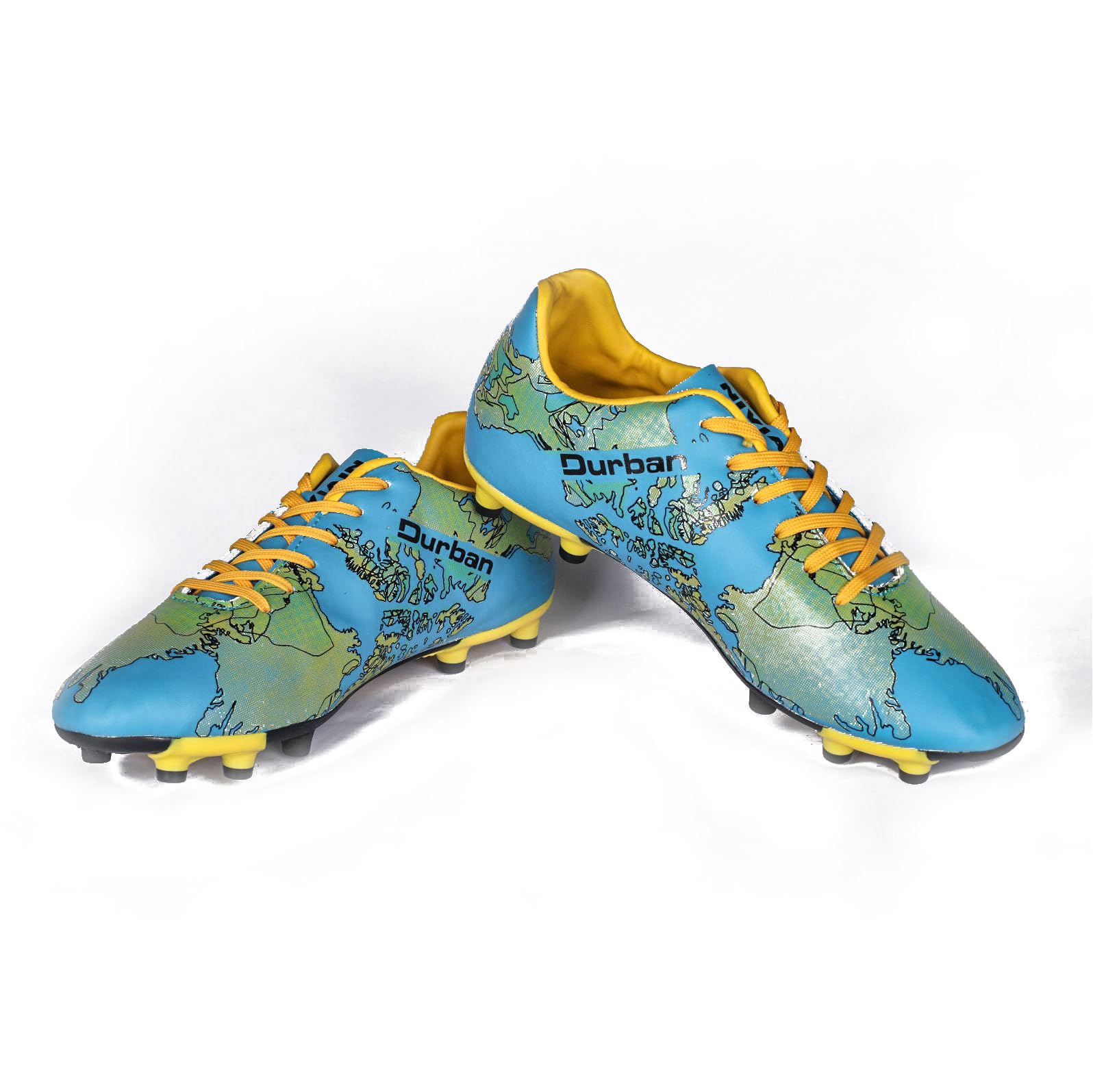 Nivia Durban Football Stud Shoe/Sports and Soccer Shoe/Comfortable and LIGHTWEIGHT/UK-09 (Blue/Yellow) (B0CCYJZC2P) Amazon Price History, Amazon Price Tracker