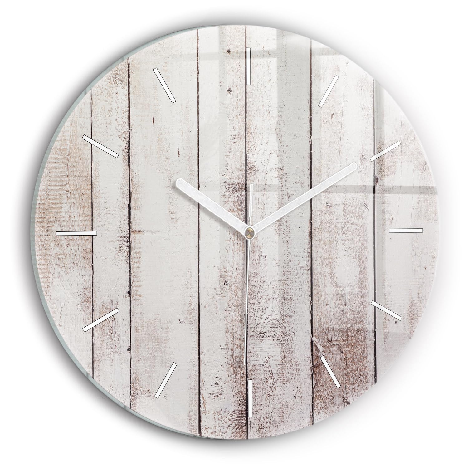 Horlogerie moderne Wallfluent en verre de qualité supérieure style élégant