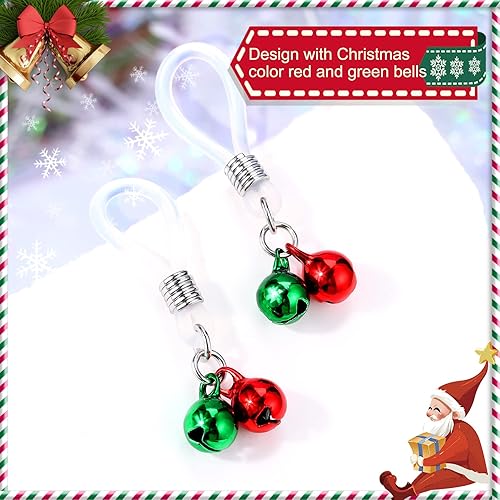 Miniatura 3 de Melighting Christmas Nipple Rings Fake Nipple Piercing Jewelry with Bell Adjustable Non-Piercing Nipple Piercing for Women Faux Nipple Jewelry