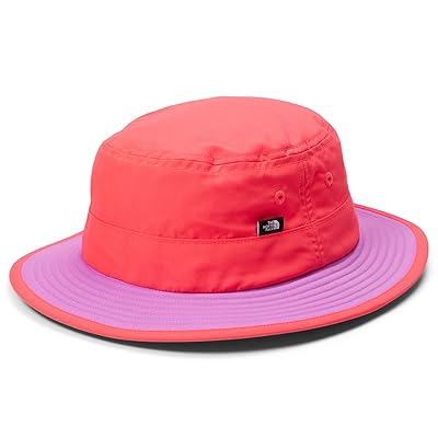 The North Face Kids Class V Brimmer (Toddler/Little Kids/Big Kids) Caps Radiant Poppy Wavy Brand Proud Phantom Print/Violet Crocus
