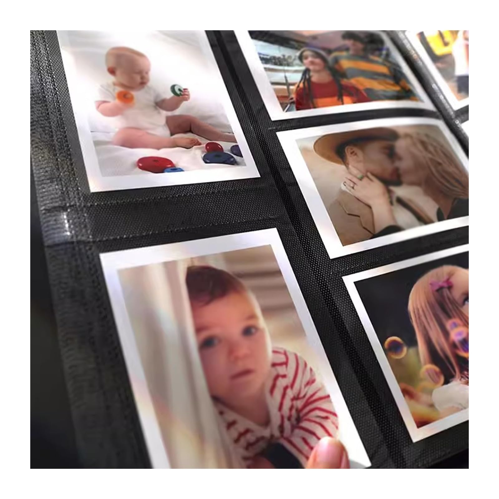 GLigeT Fotoalbum Albumbuch, großes Einsteckalbum, Familien-Erinnerungsalbum, Fotobuch, Wachstumsrekordalbum, klares, hochtransparentes Albumbuch Fotobuch (Color : 02)