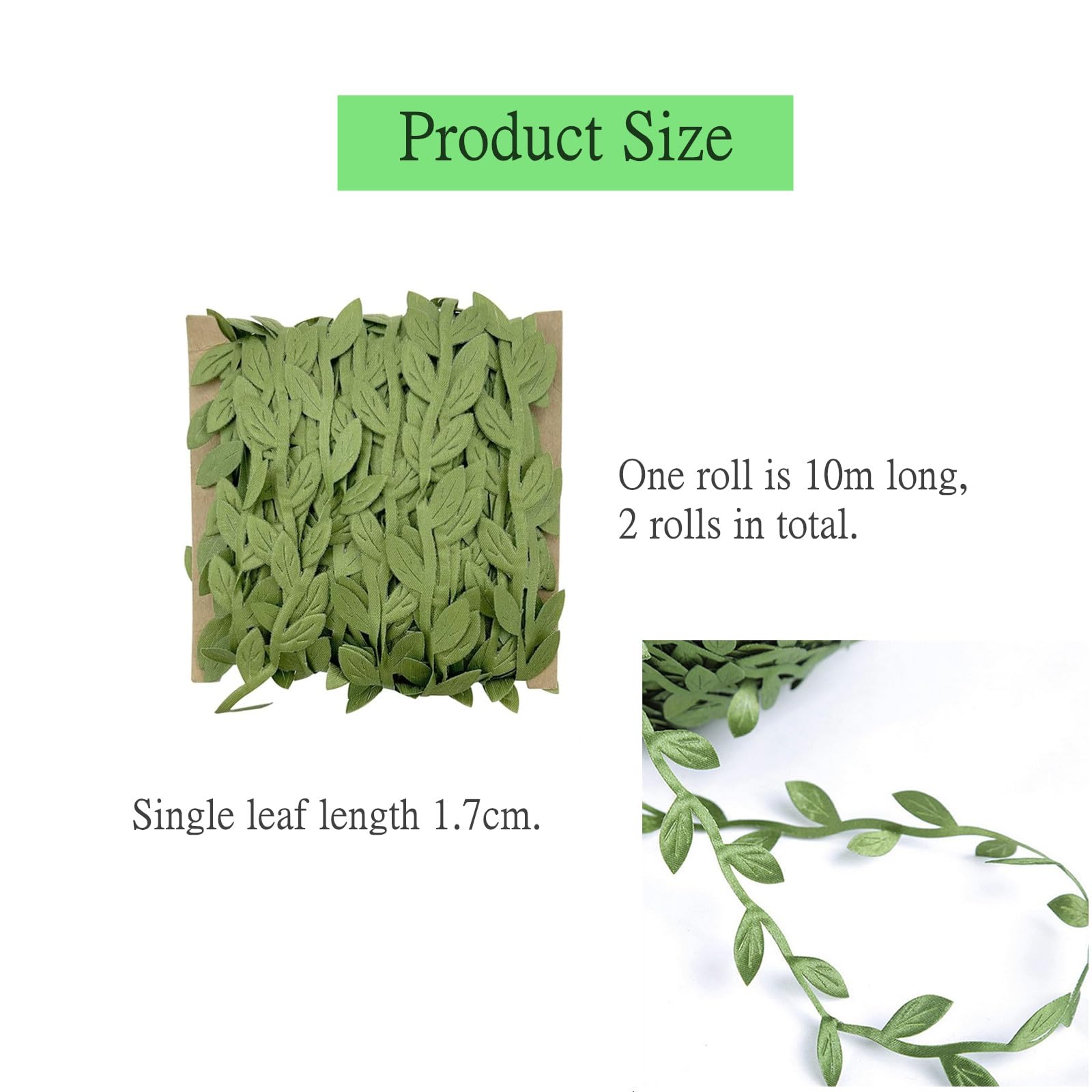 Ghirlanda Edera Artificiale 20 Metri - Decorazione Per Matrimoni E Feste - Foto 9