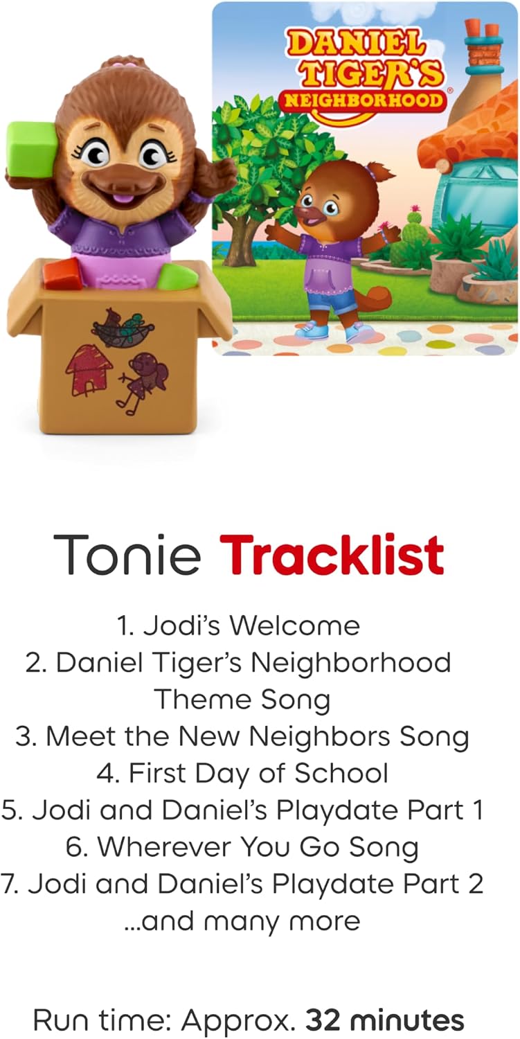Tonies Jodi Platypus Audio Toy Figurine from Daniel Tiger's Neighborhood