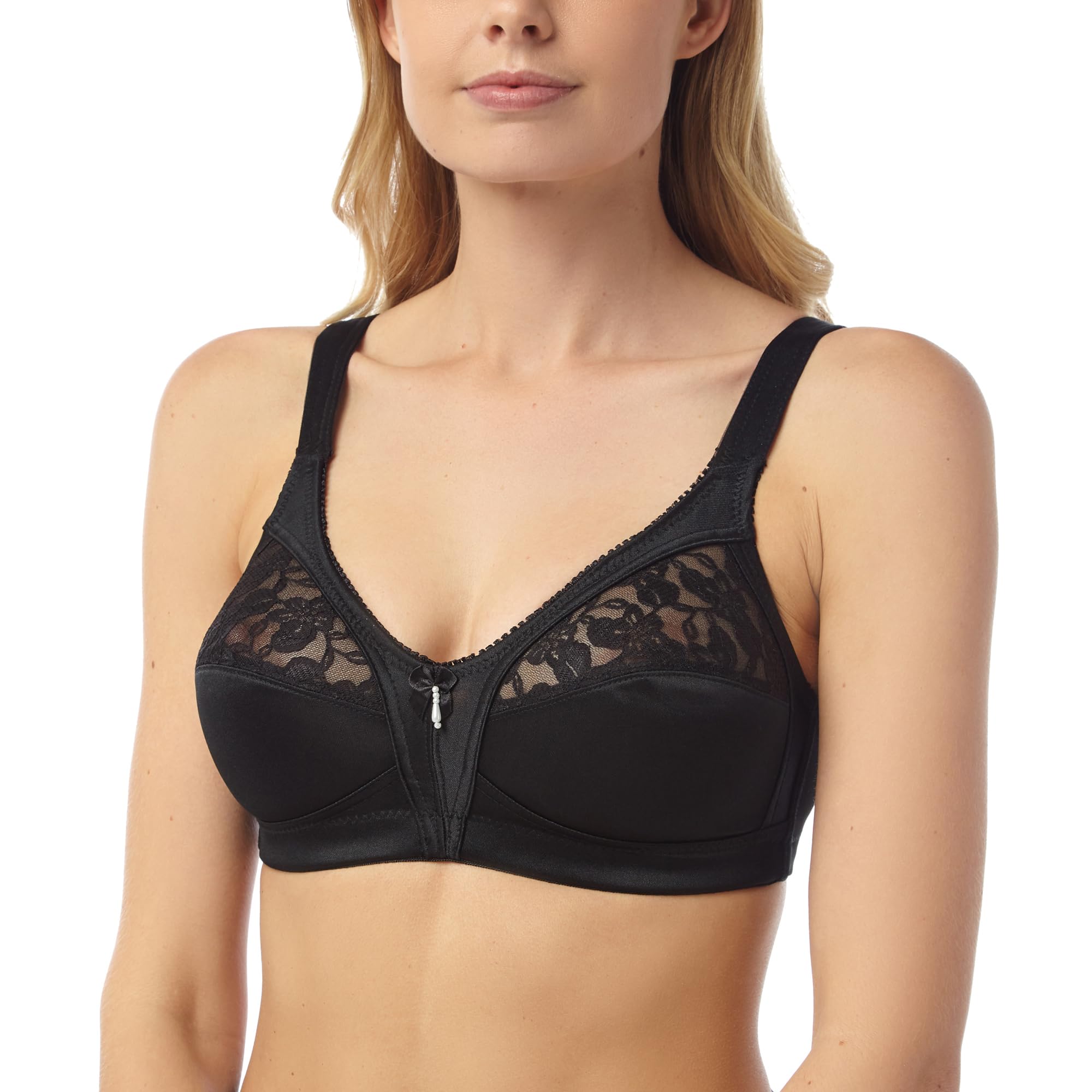 Undercover Firm Control Soft Cup Bra BR404 Black 36E