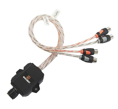 Amplificador remoto RD, controlador de nivel, regulador de graves universal para automóvil, control de nivel RD01-RVC, amplificador de automóvil,