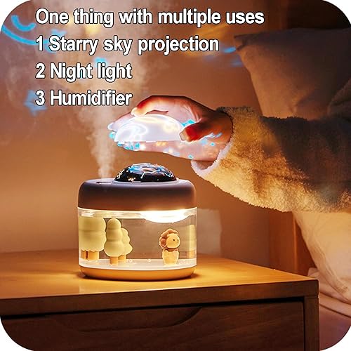 Miniatura 3 de Humidificador ultra silencioso para bebé de 25 db, mini humidificadores USB de niebla fría para automóvil, sala de oficina, dormitorio, etc., 2