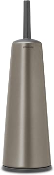 Brabantia Porte-Goupillon avec Brosse Brilliant Steel, 20 x 8