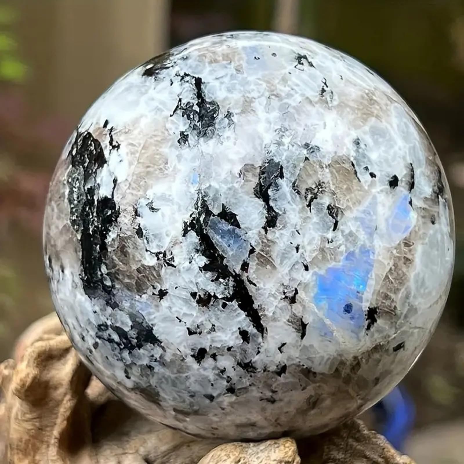 Sfera di Cristallo Feng Shui for Meditazione, Decorazione e guarigione(4~4.5cm)