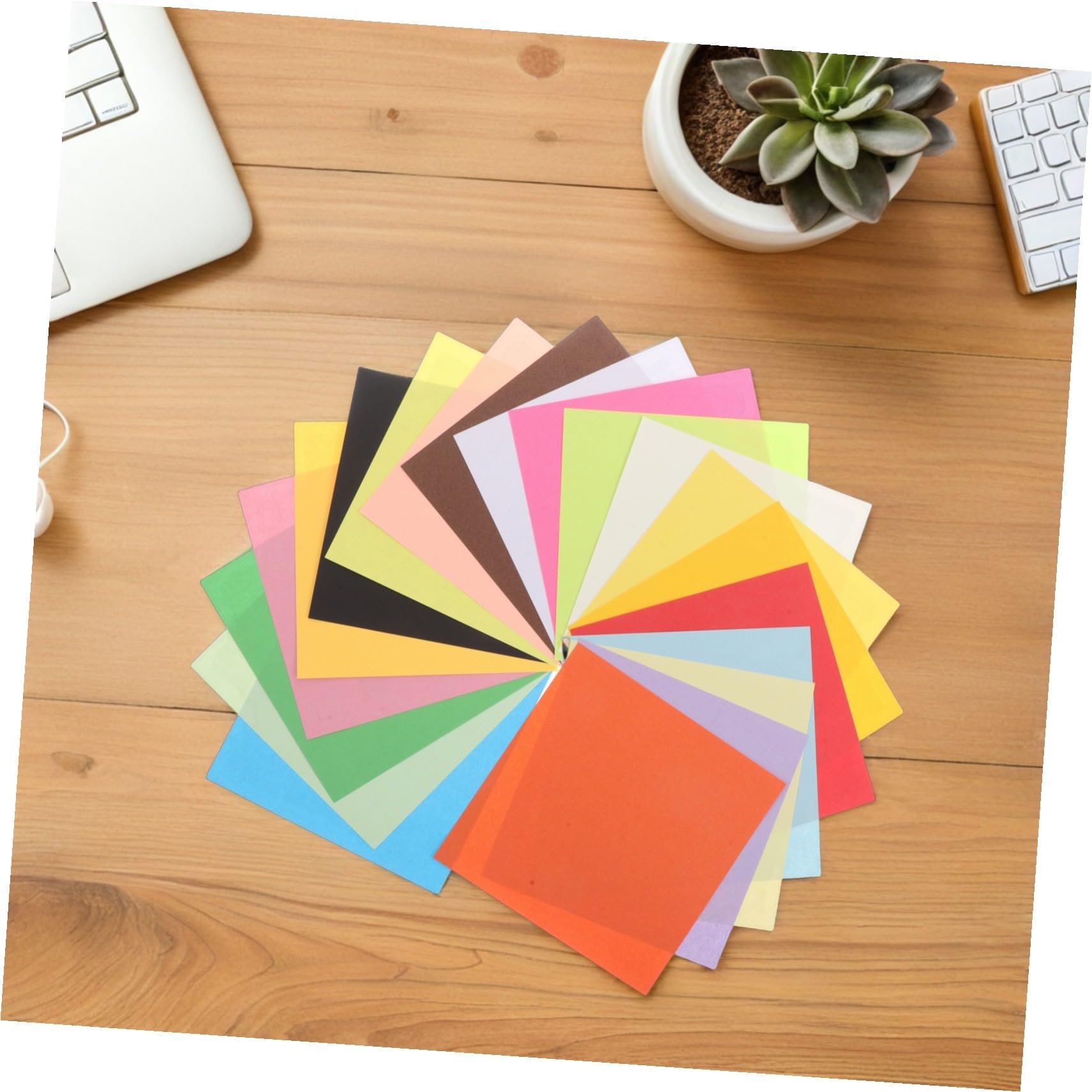 600 Stücke Origami Papier Doppelseitig Farbiges Bastelpapier Farben Quadratisch Faltpapier für DIY Kunsthandwerk Schulprojekte und Kreative Faltarbeiten