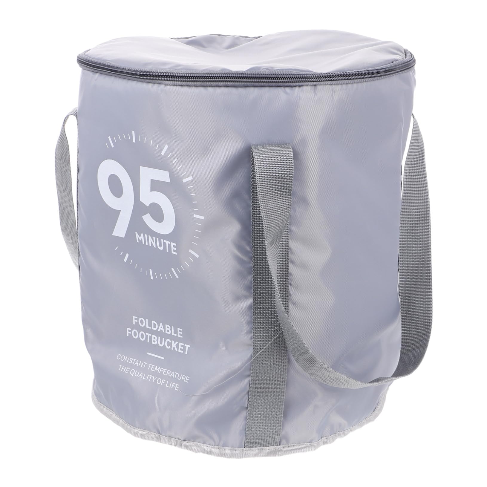 FOMIYES Portable Foot Spa Foot Bath Bucket Collapsible Foot Bath Basin for Camping Travel Emergency Outdoor Handle Design