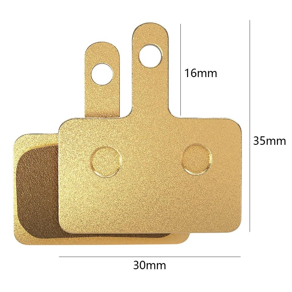 Pastillas de Freno de Disco de Aceite de Material compatibles con Scooter eléctrico Piezas de Bicicleta
