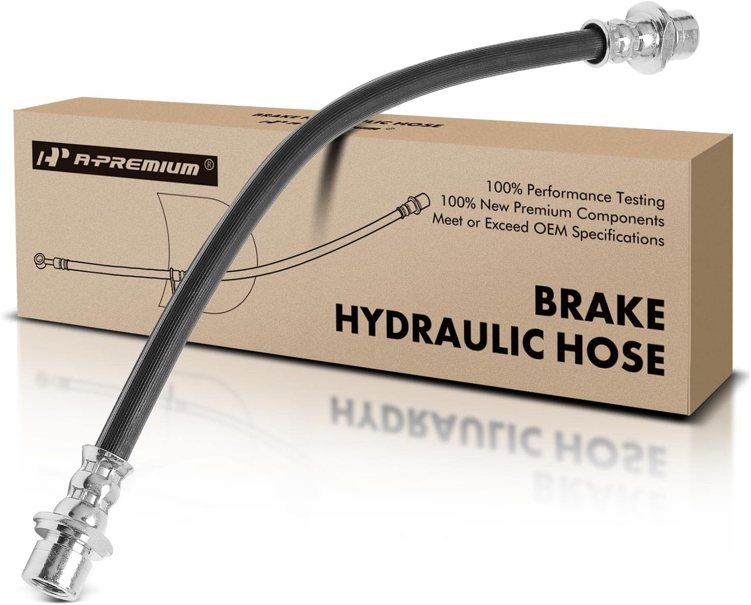 Front Passenger Side Brake Hose Dorman H621002 Front Passenger Side Brake Hydraulic Hose For Select Ford Models Dorman H621002 Brake Hose For Ford