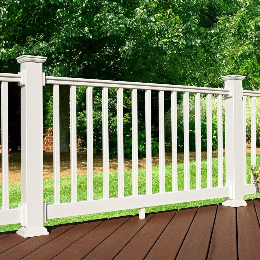 Fiberon (10-Pack) New England Post Sleeve Cap White - Common: 4-in x 4-in; Actual: 5.8-in x 5.8-in