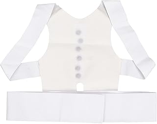 Posture Corrector, Magnetic Back Brace, Adjustable Back Straightener Back Support Brace, Relieve Pain and Improve Posture (XXL)