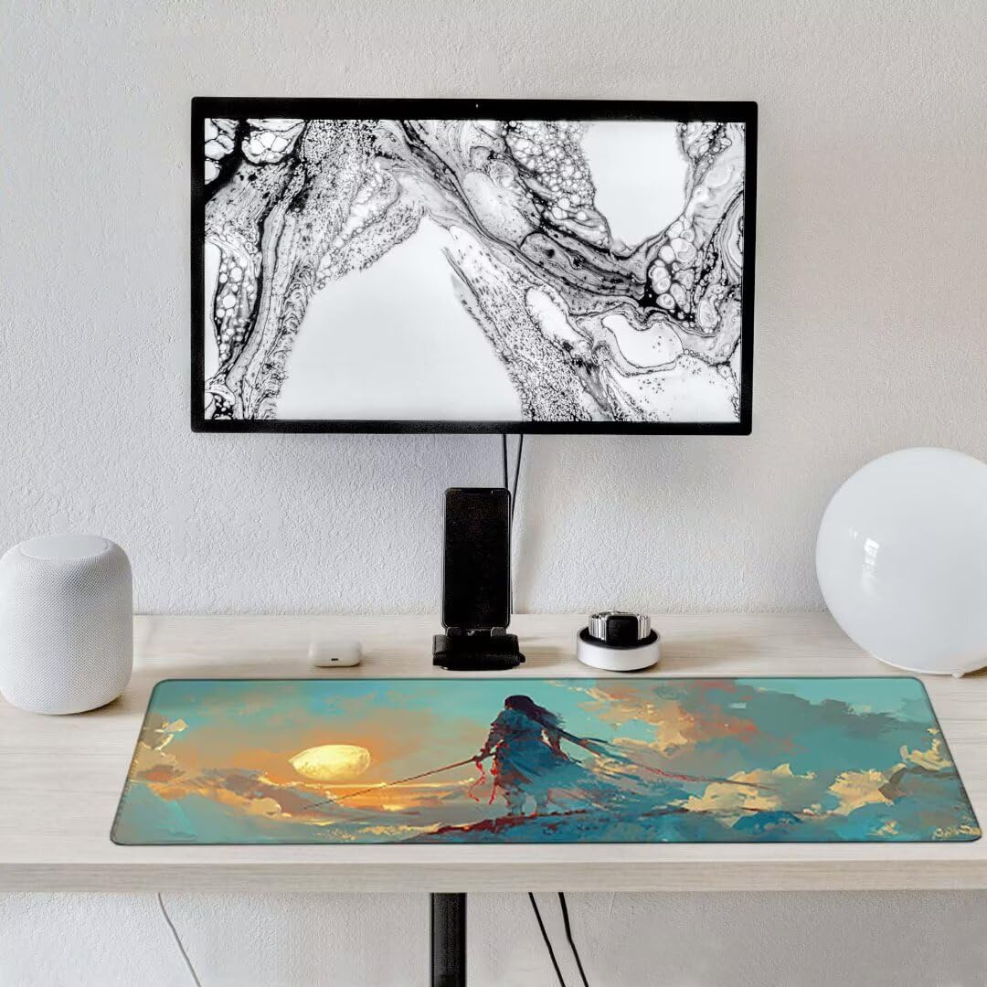 Podkładka pod mysz, podparcie nadgarstka, podkładka pod mysz z antypoślizgową gumową podstawą, ergonomiczna podkładka pod mysz do komputera, laptopa, do użytku biurowego, kompatybilna z myszami