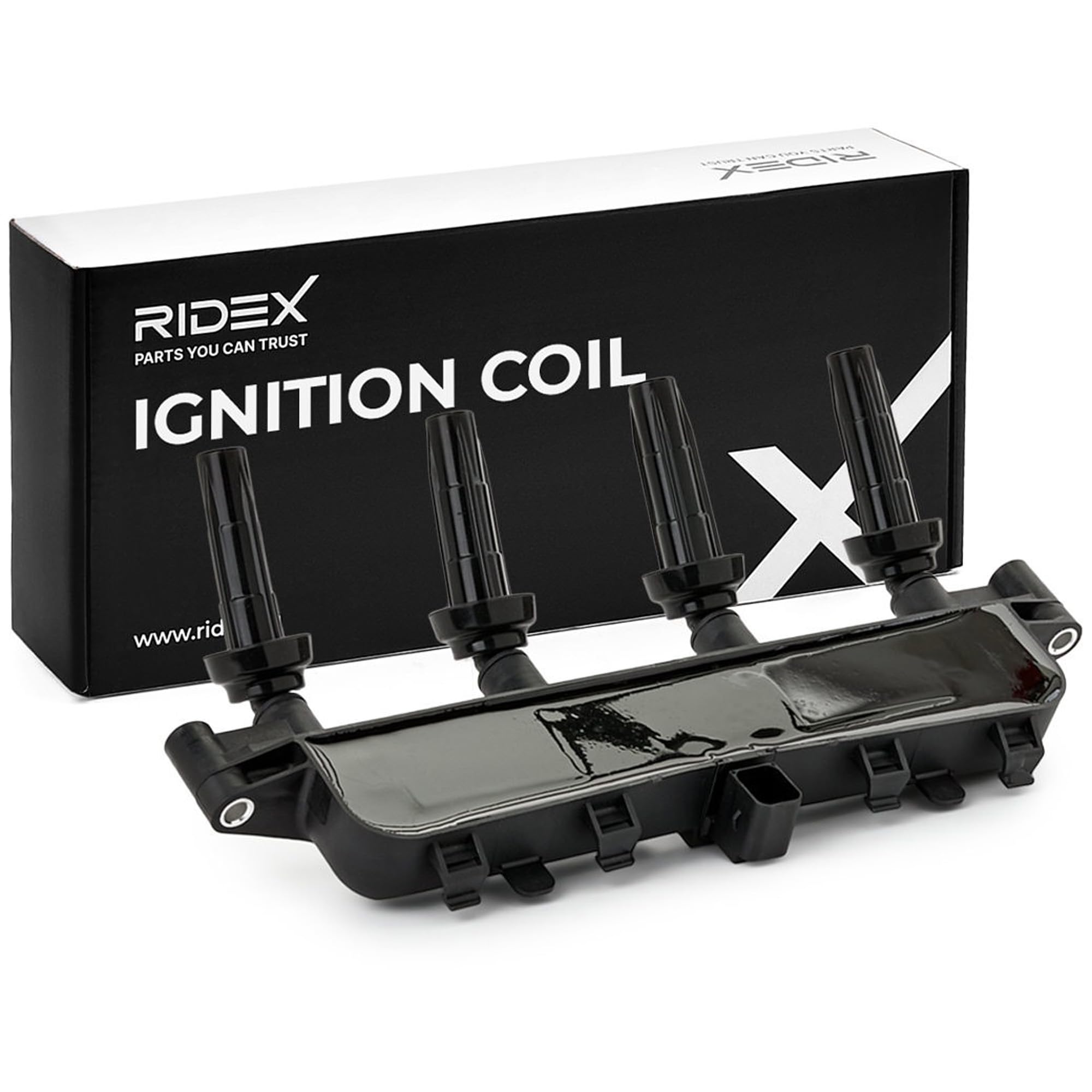 RIDEX 689C0091 Bobina de encendido Compatible con CITROËN C3 II SC