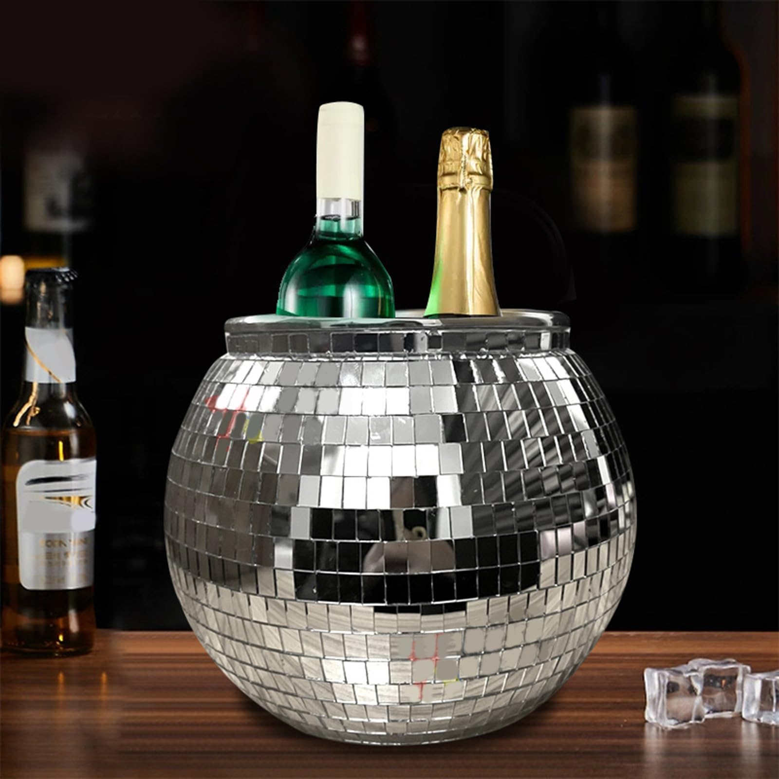 Secchiello per Ghiaccio per Bevande Discoteche alla Secchiello per Champagne Vaschetta per Bevande Raffreddatori per Bevande Forniture per Vino per Ristorante Birra Bevande Vino