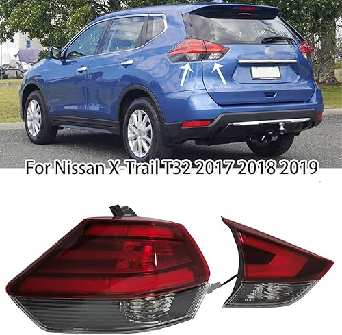 Miniatura 5 de GLLXPZ Car Rear Light Daytime Running Light for Nissan X-Trail T32 2014 2015-2020 Car Rear Light Assembly
