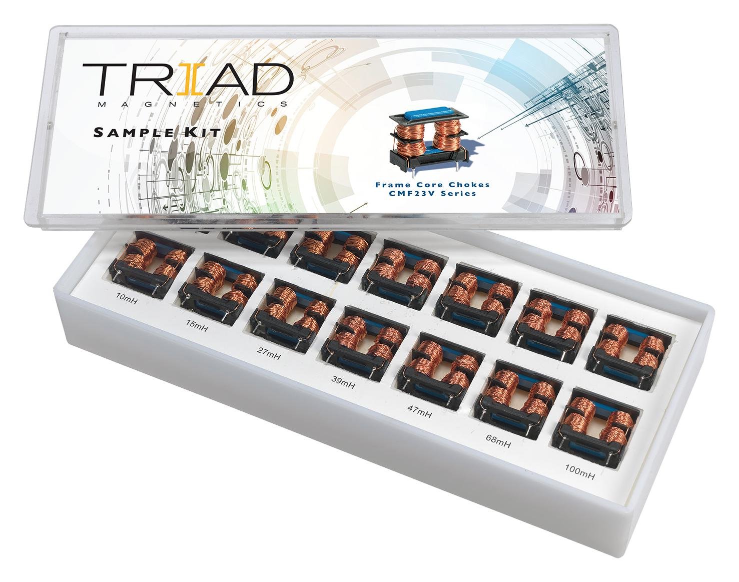 TRIAD MAGNETICS CMF23VK Frame Choke Kit, Common Mode, CMF23V Series