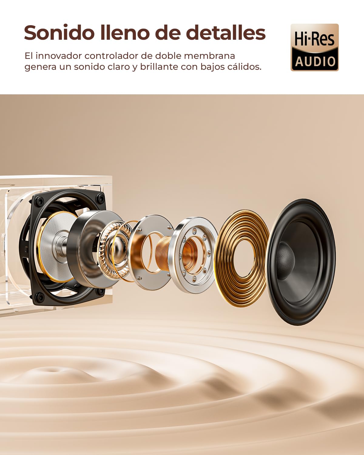 Tocadiscos de Vinilo Qlearsoul One-S Todo-en-Uno con Altavoces Integrados y DSP, Tocadiscos Vintage Bluetooth Entrada/Salida, Preamplificador Phono, Aguja AT-3600L, 33/45 RPM (Negro)