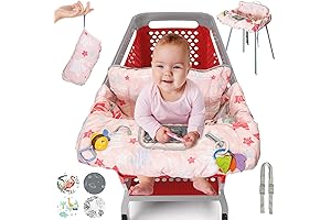 PILLANI Shopping Cart & Highchair Cover for Baby - Premium Cotton Buggy...