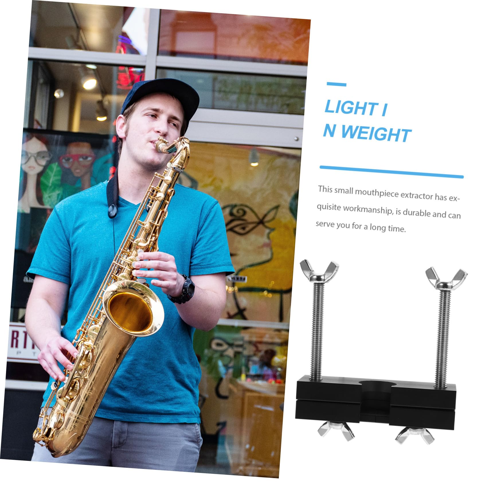 Strumento Estraibile Per Bocchini Di Tromba Strumento Per Strumenti Fiato Estrattore Pratico e Portatile Per Musicisti Design Elegante e Versatile Per Trombettisti