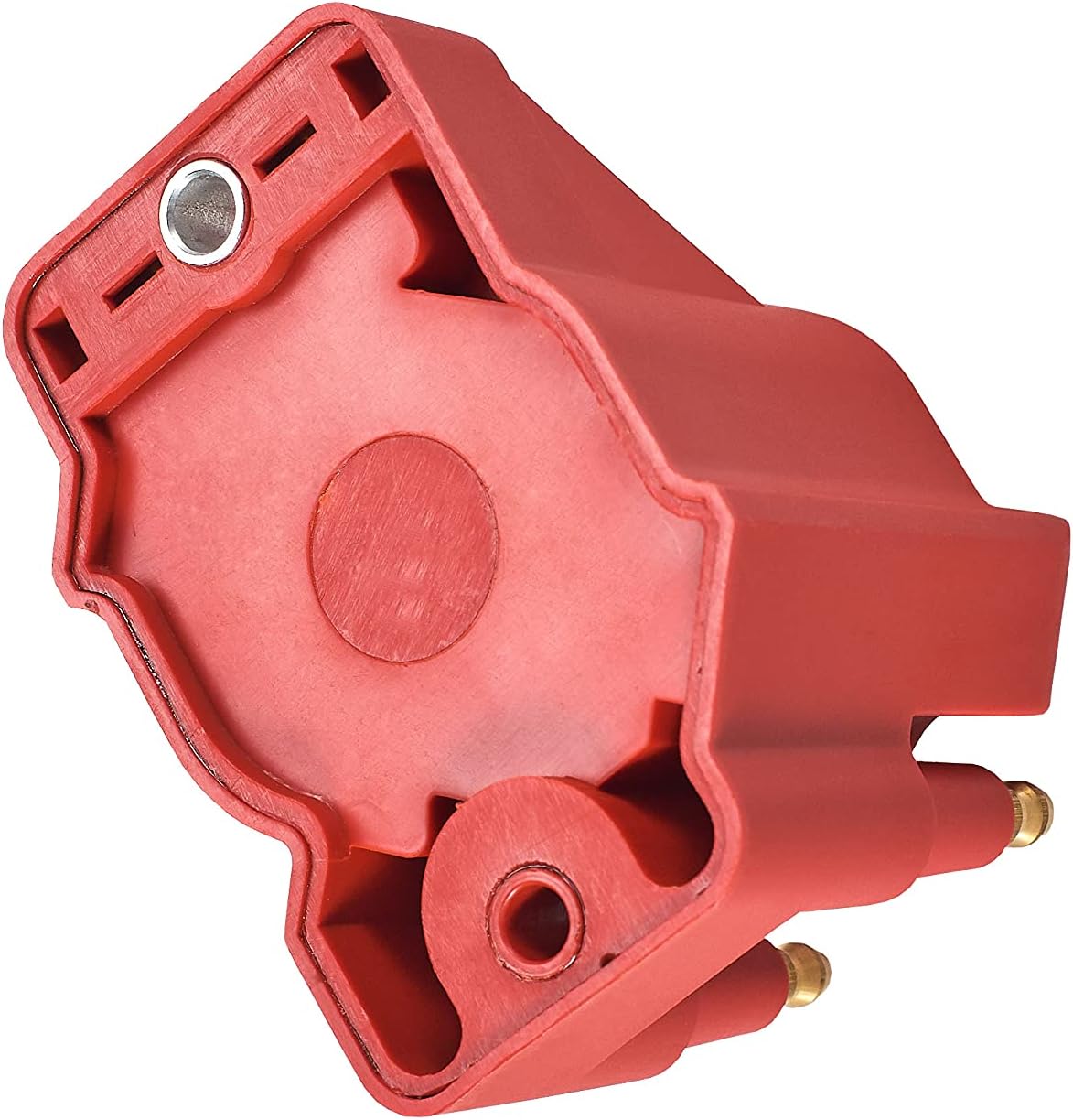 ENA Set of 3 Red Ignition Coil and Module with Wire Set Compatible with Buick Chevrolet Oldsmobile Pontiac Century Impala Lumina Malibu Venture Silhouette Montana Replacement for LX346