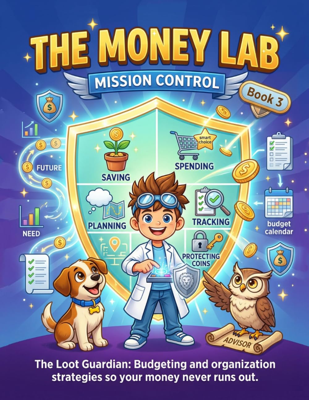 The Money Lab. Mission Control: Financial Literacy for Kids Ages 6–10: Smart Spending and Money Management (The Money Lab: Smart Kids Series)
