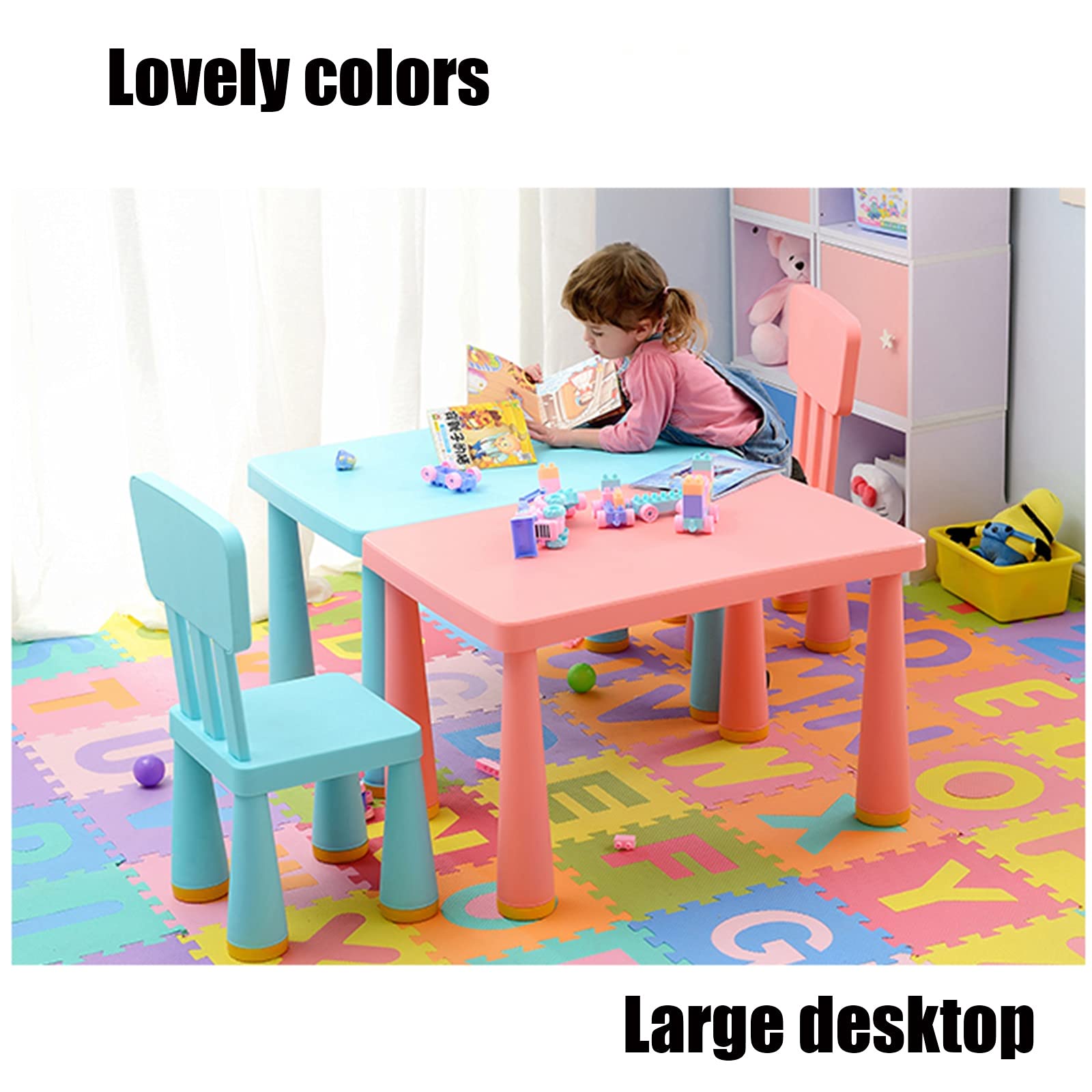 Kids Plastic Table And Chairs Play Around Table And Chair Set For Kids